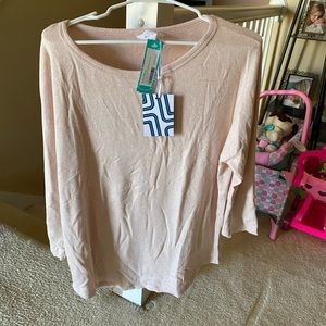 Blush dolman top